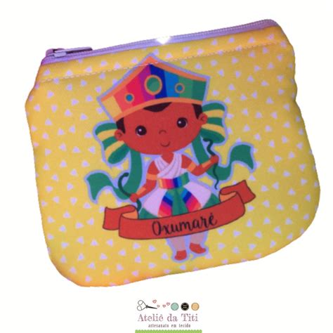 Mini Necessaire Orixa Umbanda Candomble Porta Guia Lembrancinha