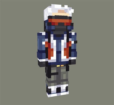 Soldier: 76 Minecraft Skin