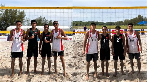 Ph Men S Beach Volleyball Team Off To Strong Start In Sea Games