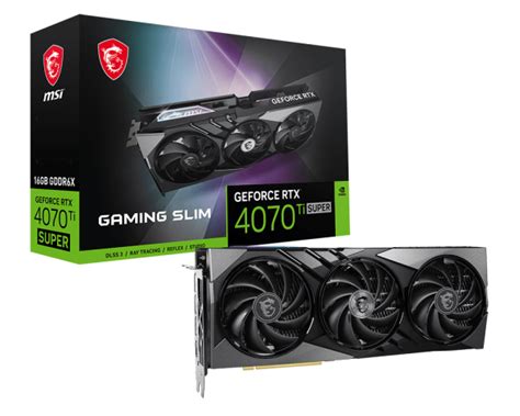 Msi Geforce Rtx Ti Super G Gaming Slim