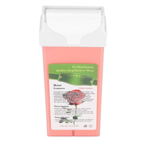 Hair Removal Roll On Wax Cartridge Depilatory Roller For Body Leg Chest Arm Bikini Armpit G