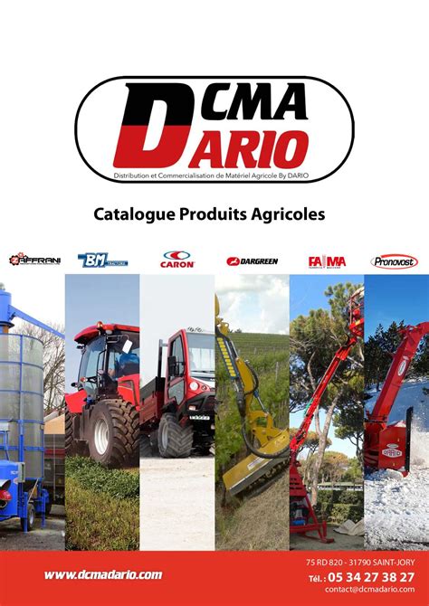 Calaméo Catalogue Produits Agricole Dcma Hd