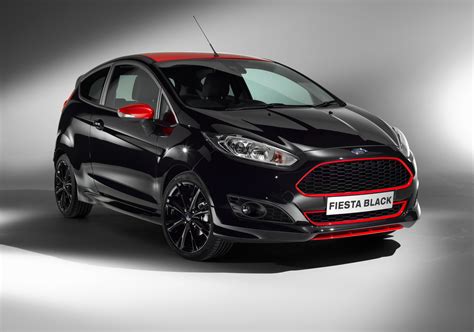 Ford Unleashes Punchy and Striking Fiesta Red Edition and Fiesta Black ...