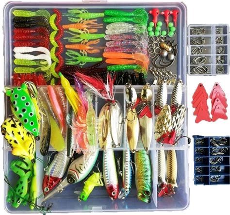 Topconcpt Pcs Freshwater Fishing Lures Kit Fishing Tackle Box With