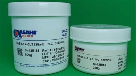 Solder Pastes Solder Paste Exporter From Chennai