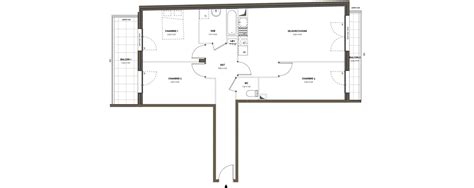 Plan Appartement T De M Neuf Montigny L S Cormeilles