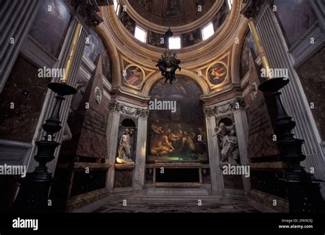 Capella Chigi Santa Maria Del Popolo Roma Italia Fotografía De Stock Alamy