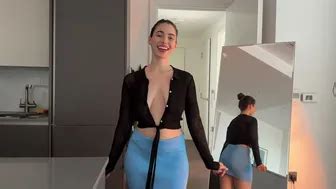 Black Lingerie Try On Haul See Through Lace Lingerie Mesh And