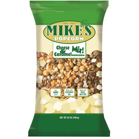 Cheese & Caramel Mix, 25oz - Mike's Popcorn