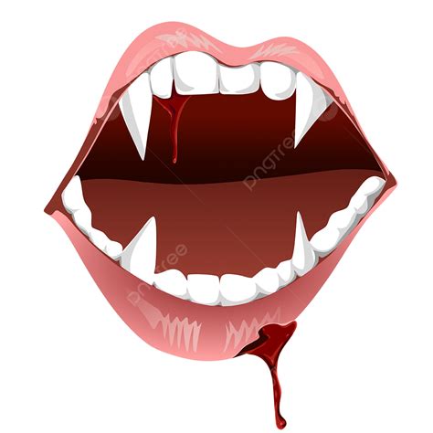 Vampire Mouth Clipart