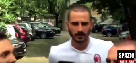 SM VIDEO Bonucci Esce Da La Madonnina Dopo Le Visite Mediche