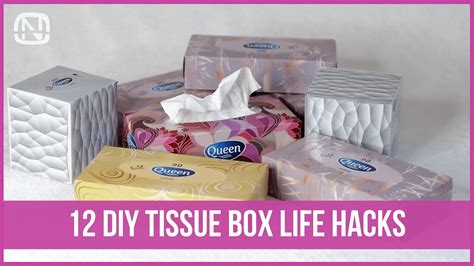 12 Tissue Box Life Hacks How To Reuse Empty Tissue Boxes For Home