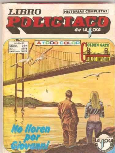 Cine Comics Y Series De Tv Libro Policiaco A Todo Color