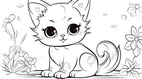 coloring kucing
