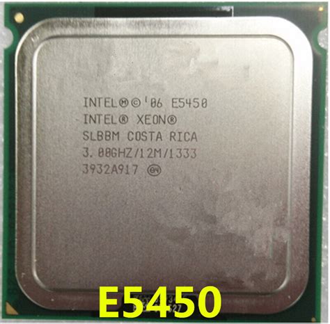 Intel Xeon E5450 CPU Quad Core 3 0GBz 12MB 1333Mhz SLBBM SLANQ LGA771