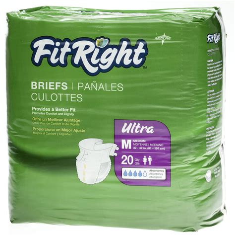 Fitright Ultra Adult Briefs Bh Medwear