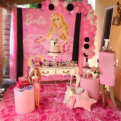 Barbie Birthday Party Ideas Photo 9 Of 16 Barbie Theme Party