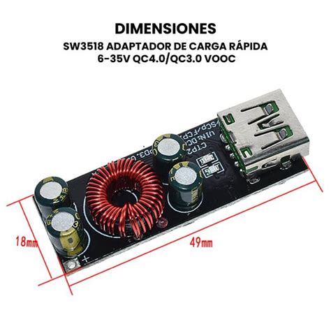 Sw Adaptador De Carga R Pida V Qc Qc Vooc Unit Electronics