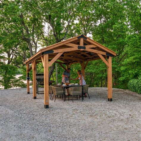 20x12 Norwood Carport Gazebo In 2022 Gazebo Backyard Gazebo Backyard