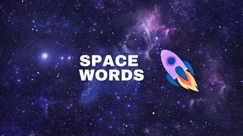 100+ Space Words - Capitalize My Title