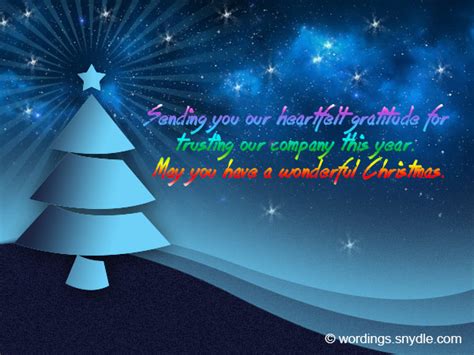 Christmas Messages for Business – Wordings and Messages