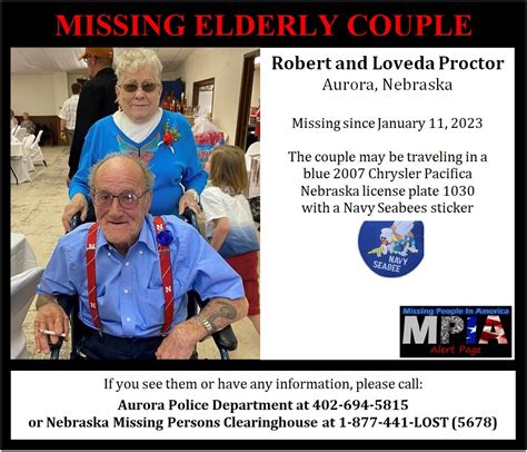 Missing People In America Alerts On Twitter Aurora Nebraska