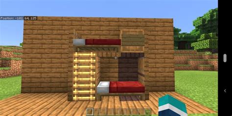 How To Make Bunk Beds In Minecraft Bedrock Hanaposy