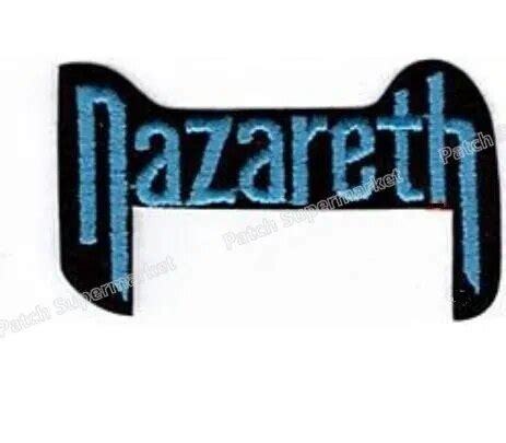 3.5" NAZARETH BLUE LOGO Music Band patch Metal Iron On badge Rockabilly men Tshirt TRANSFER ...