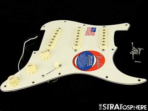 Usa Fender Jeff Beck Strat Loaded Pickguard Stratocaster Hot Reverb