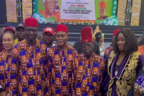 PHOTOS Tinubu Bags Chieftaincy Title In Ebonyi The Nation Newspaper