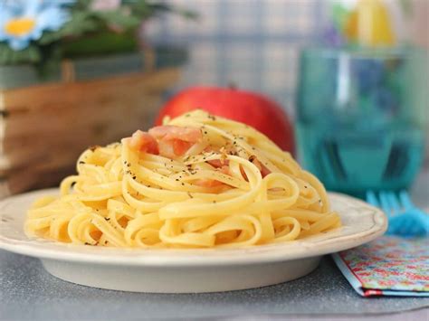 Tallarines Carbonara Receta F Cil Paso A Paso