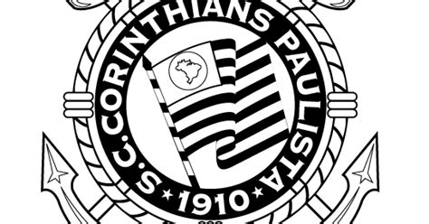 Blog De Geografia Escudo Do Corinthians Desenho Para Imprimir E Colorir