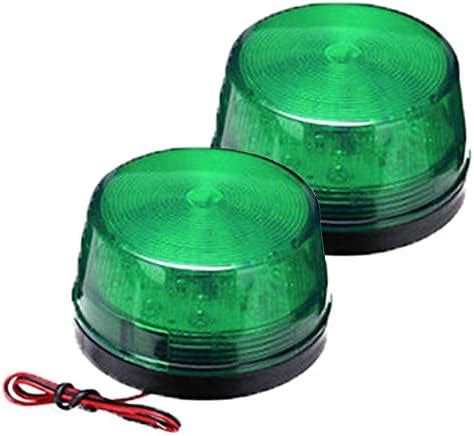 Runaaja Pcs V Green Led Strobe Beacon Emergency Alarm Warning