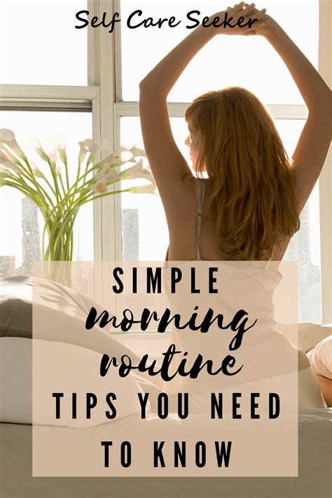 Simple Morning Routine Ideas To Get Out The Door On Time Self Care