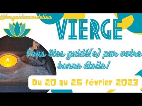 Vierge tirage du 20 au 26 février 2023 professionnel sentimental