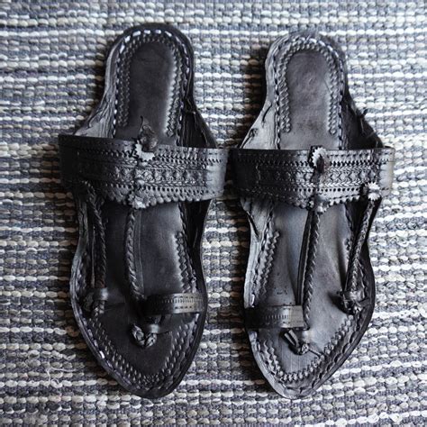 Handcrafted Women S Leather Hippie Jesus Buffalo Sandals Indian