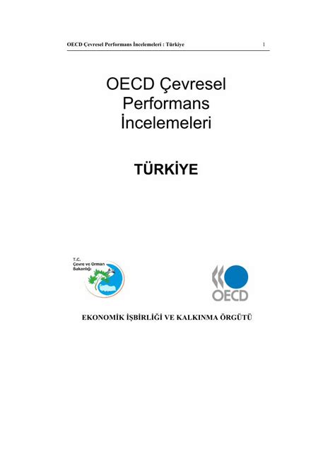 PDF OECD Çevresel Performans İncelemeleri DOKUMEN TIPS