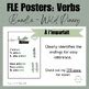 FSL Verb BUNDLE Present and Past Tenses Présent Passé composé et