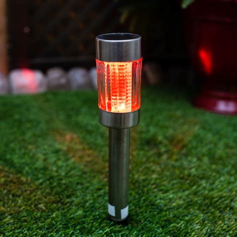 Crosslight 2-Lumen 0.1-Watt White Solar LED Outdoor Path Light (4100 K ...