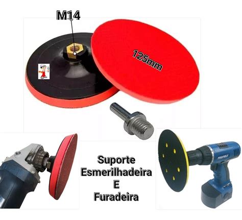 Suporte P Furadeira E Esmerilhadeira 30 Disco Lixa Para Madeira