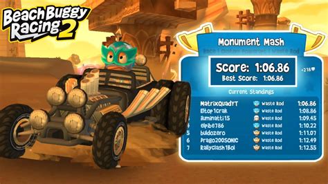 Monument Mash Waste Rod Tournament Beach Buggy Racing Bbr