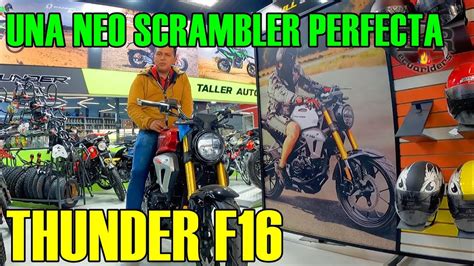 Thunder F Review Ficha T Cnica Precio Una Moto Ideal Para