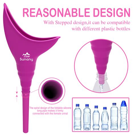 Female Urination Device Reusable Silicone Female Urinal Foolproof Wome