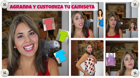 DIY Agranda Y Customiza Tu Blusa Enlarges And Customize Your Shirt