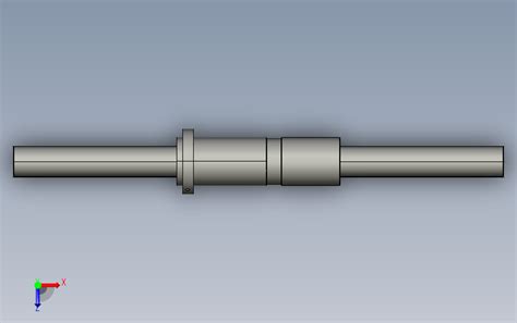 Jfzd8032 5滚珠丝杆3d模型iges模型图纸下载 懒石网