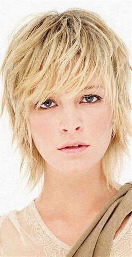 Medium Shag Hairstyles Shaggy Short Hair Messy Bob Hairstyles Messy