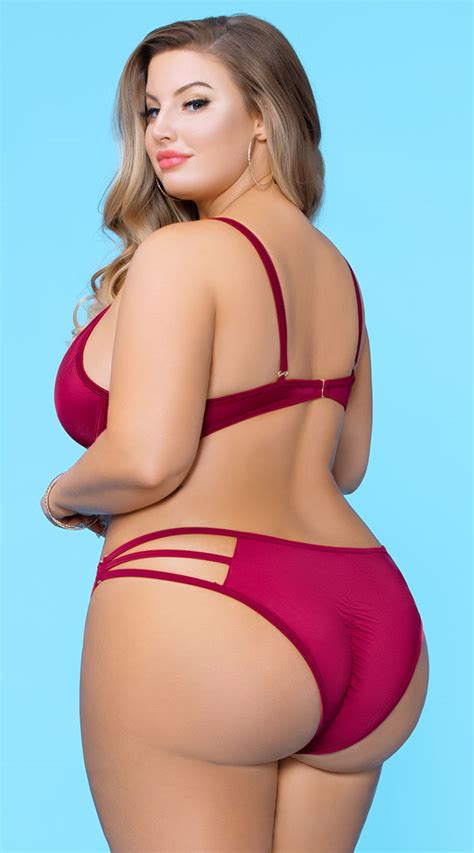 Plus Size Bare All Brigitte Bikini Bottom Sexy Swimwear Yandy