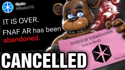 The Story Behind Fnaf Ars Mysterious Cancellation Youtube