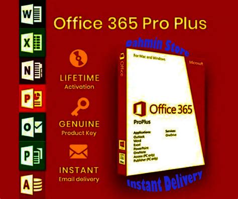 Office 365 Pro Plus Account Lifetime 20 Users Windows Mac Instant