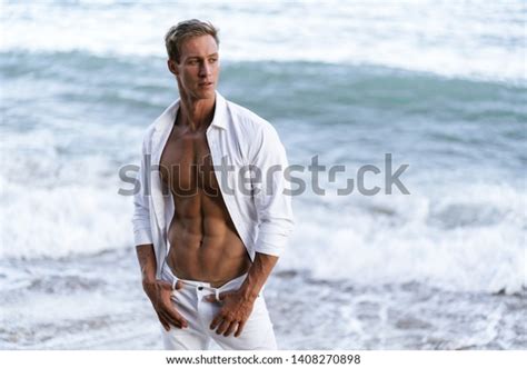 Hot Guy Beach Photos And Images Shutterstock